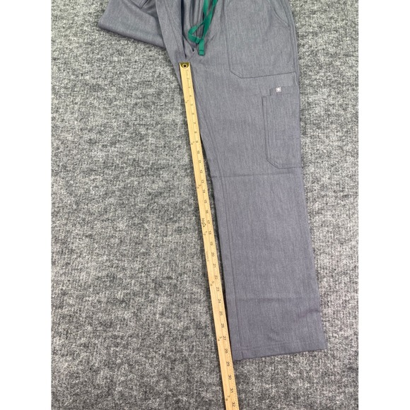 Figs Scrubs Pants Mens Medium Grey Cairo Cargo Medical Doctor Nurse Straight - Picture 4 of 9